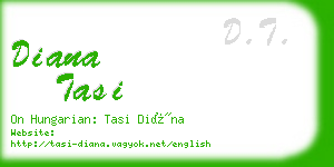 diana tasi business card